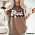 Checkered Mama Shirt Retro Mama Shirt Mothers Day Gift Mom Life Shirt Motherhood Shirt Mom Sweatshirt Mom Gift Tee ...