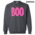 Checkered Pink Boo PATCH Sweatshirt T-Shirts, Hoodie | PureTeeCo.com