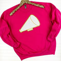 Cheer On Patch Sequin Sweatshirt T-Shirts, Hoodie | PureTeeCo.com