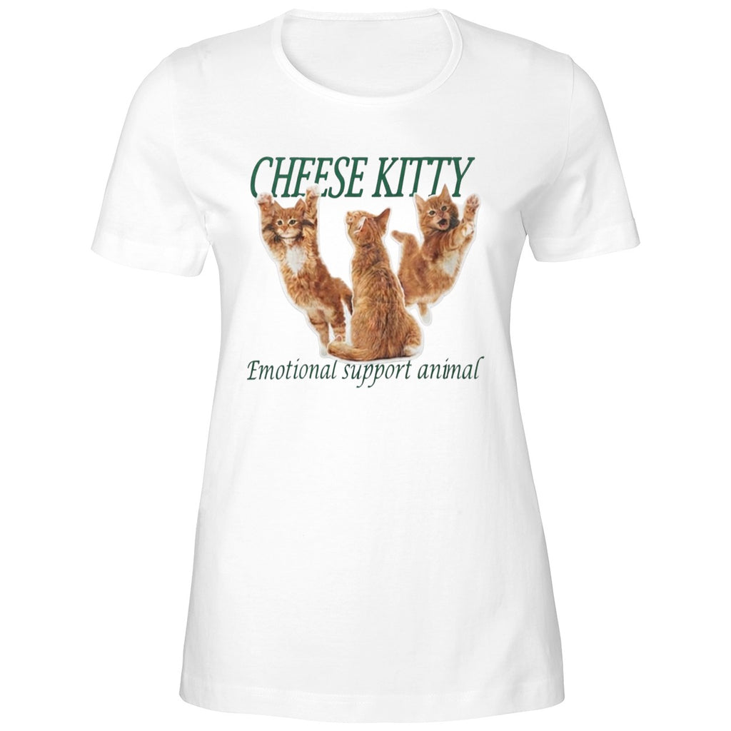 Cheese Kitty Emotional Support Animal Shirt