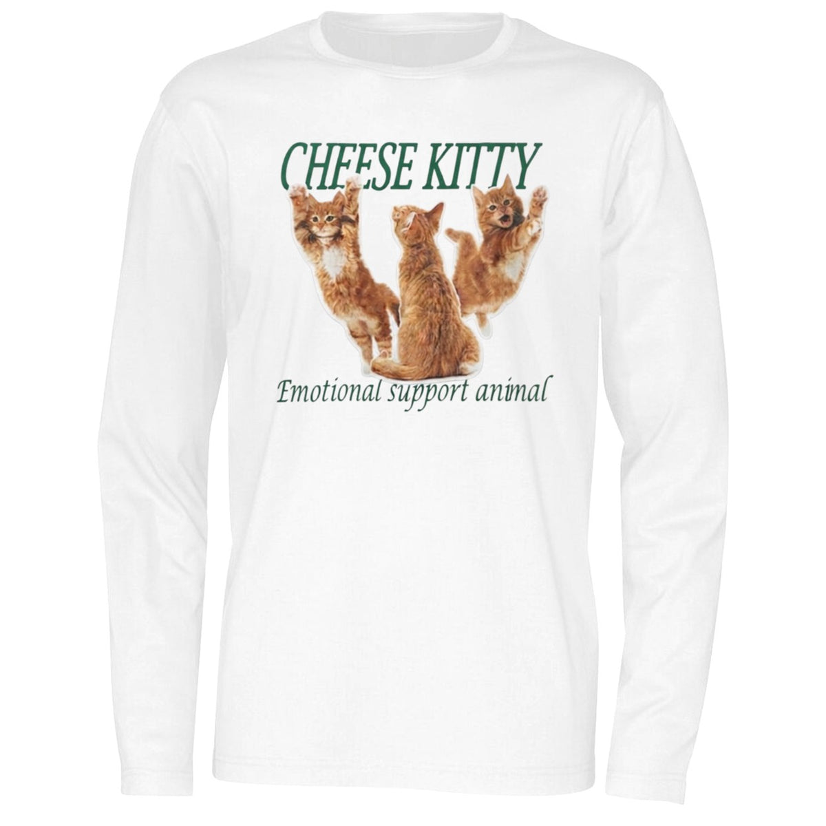 Cheese Kitty Emotional Support Animal Shirt
