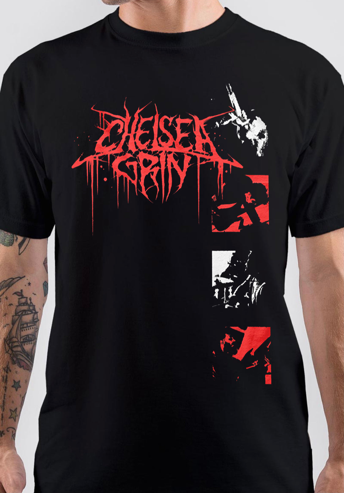 Chelsea Grin Band T-Shirt Style003 Hoodie, Sweatshirt | PureTeeCo.com