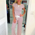 Cherry Twist Pajama Set T-Shirts, Hoodie, Sweatshirt | PureTeeCo.com