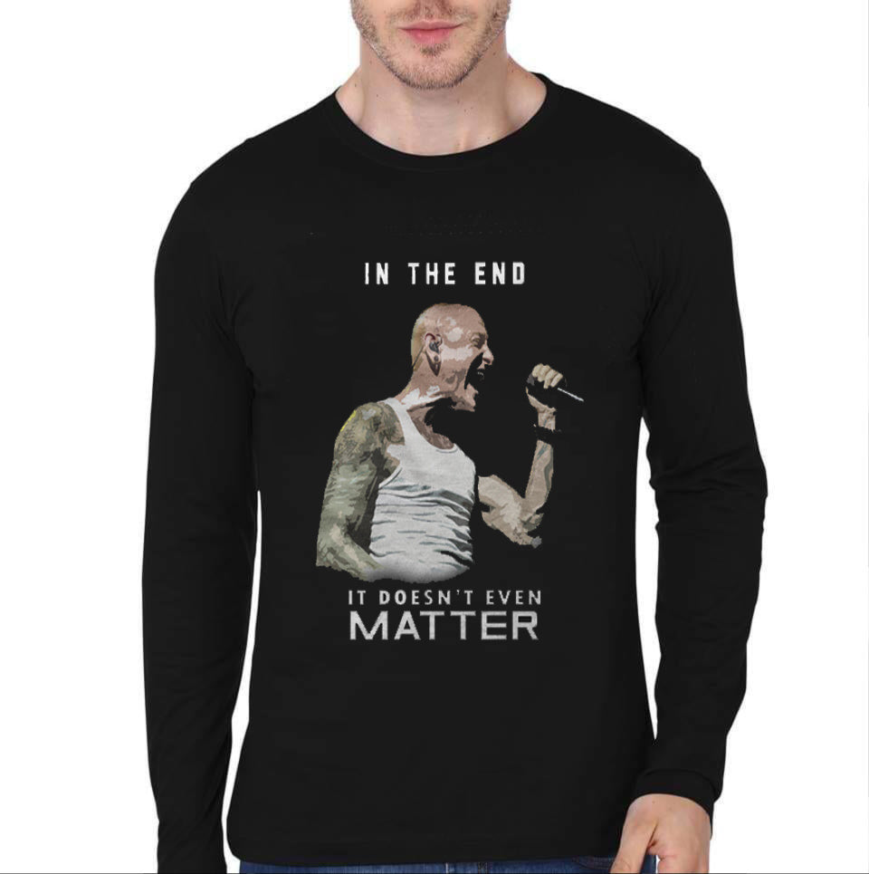 Chester Bennington Full Sleeve T-Shirt Hoodie, Sweatshirt | PureTeeCo.com