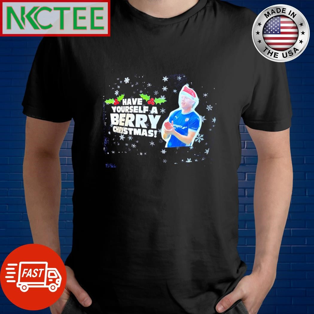 Chesterfield FC Have Yourself a Berry Christmas shirt