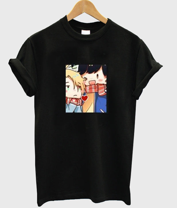 Chibi Banana Fish Shirt Hoodie, Sweatshirt | PureTeeCo.com