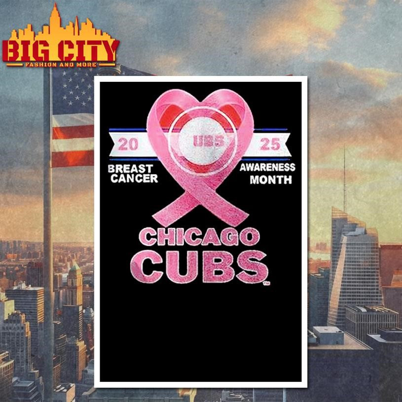Chicago Cubs Strike Out Breast Cancer Shirt