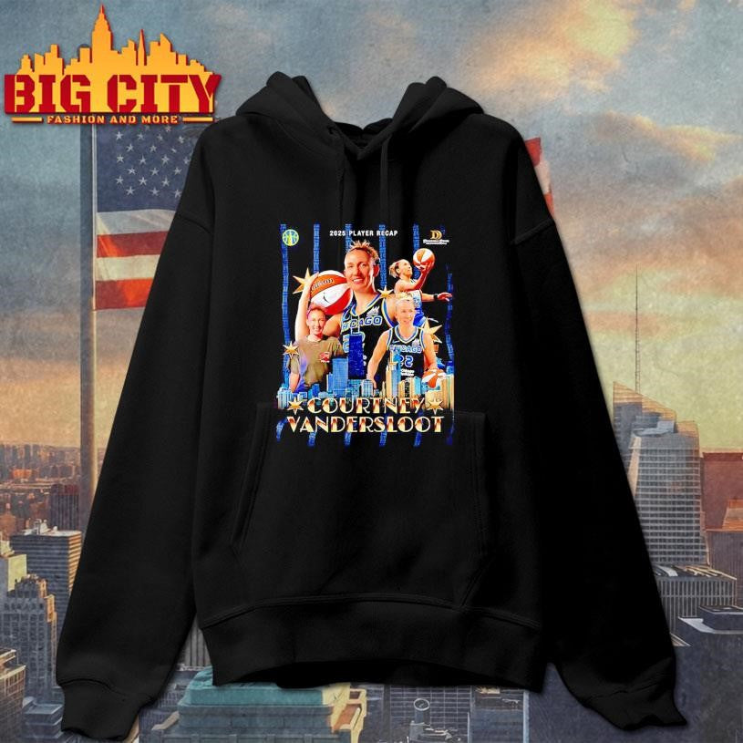 Chicago Sky Courtney Vandersloot 2025 Player Recap Shirt