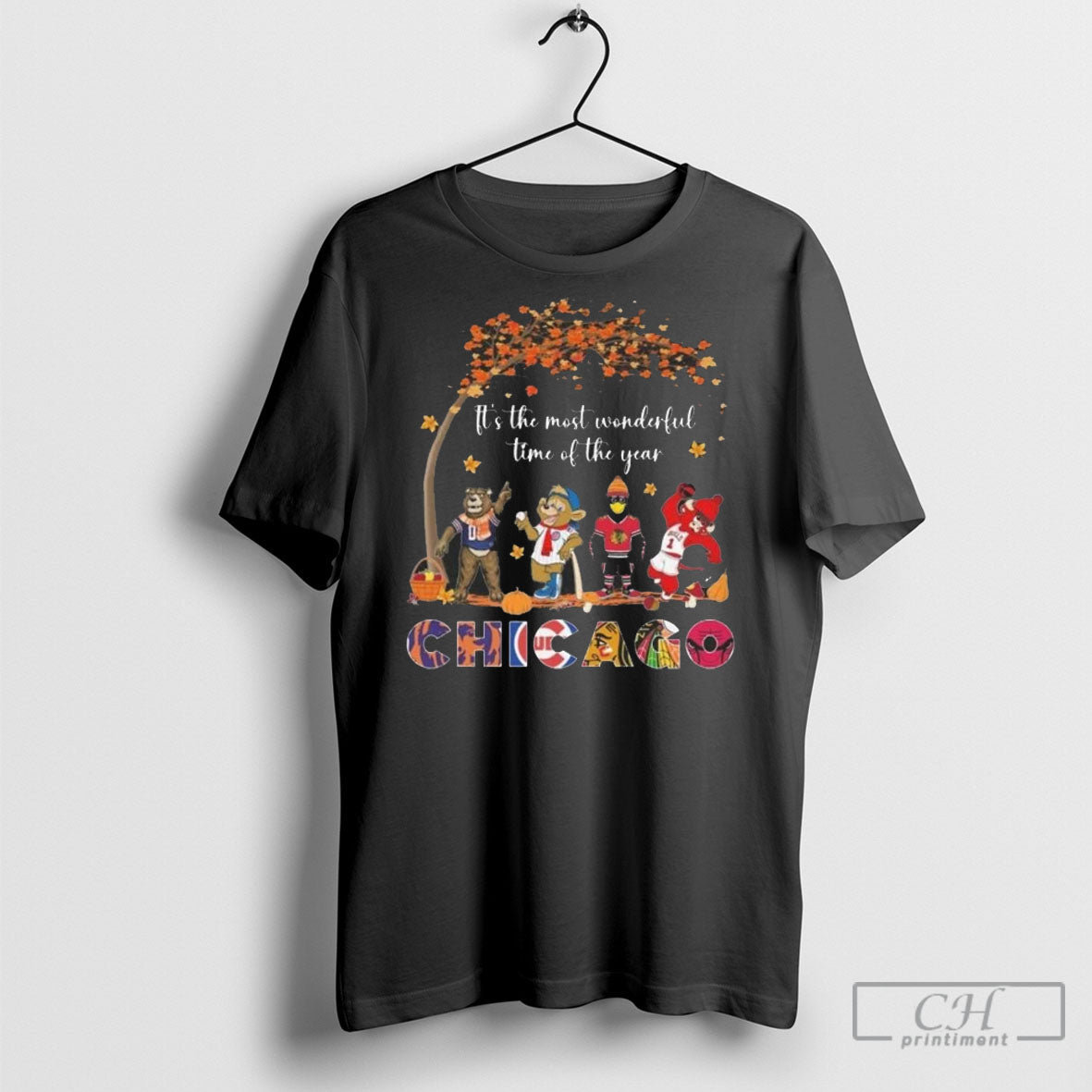 Chicago Sports Mascot Its The Most Wonderful Time Of The Year Autumn 2025 Shirt Sweater