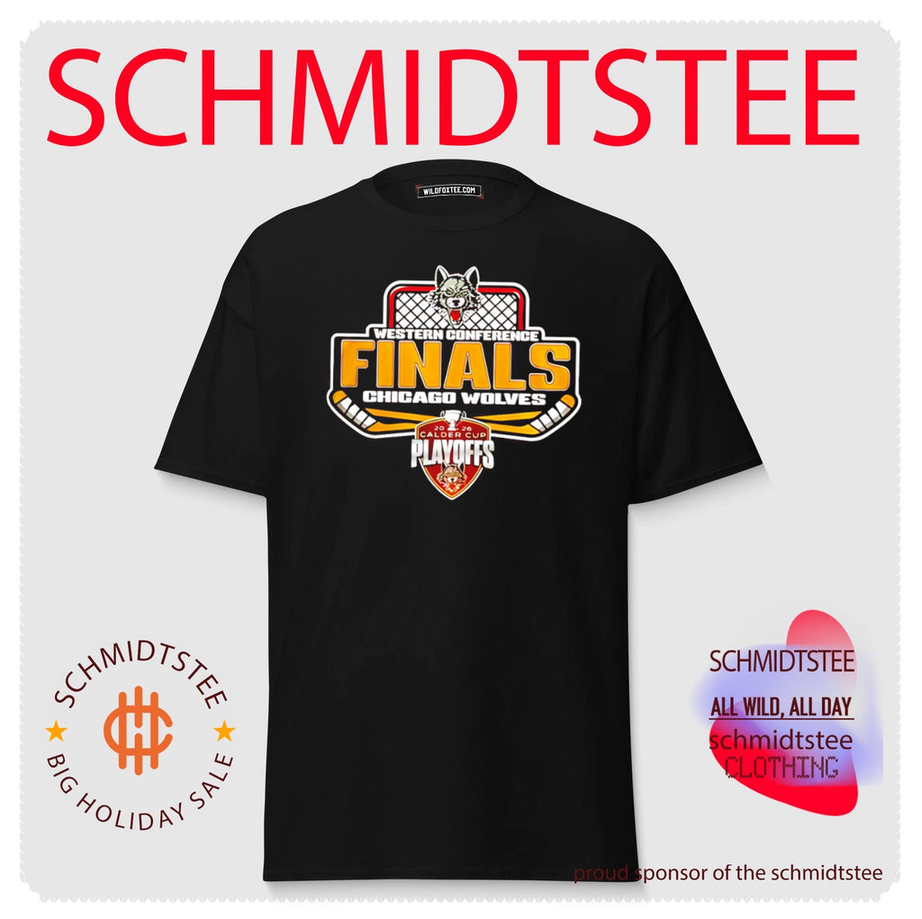Chicago Wolves 2026 Western Conference Champions Finals logo shirt