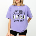 Childless Cat Ladies Social Club Comfort Colors Shirt, Halloween Cat Ladies Graphic Printed Tee, Cat Lover Halloween...