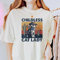 Childless Cat Lady Shirt Vote President Shirt Western Cowboy Ca Shirt Harris Walz 24 Shirt Feminist Shirt Madame...