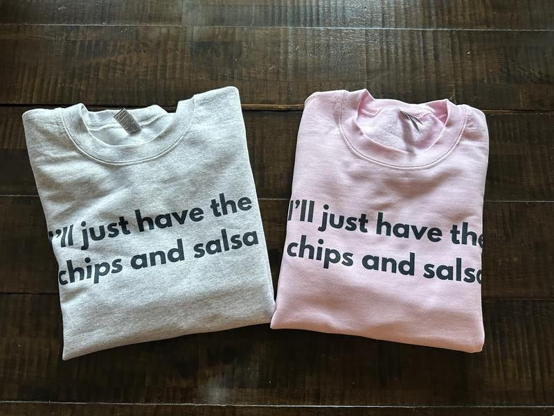 Chips and Salsa Sweatshirt T-Shirts, Hoodie | PureTeeCo.com