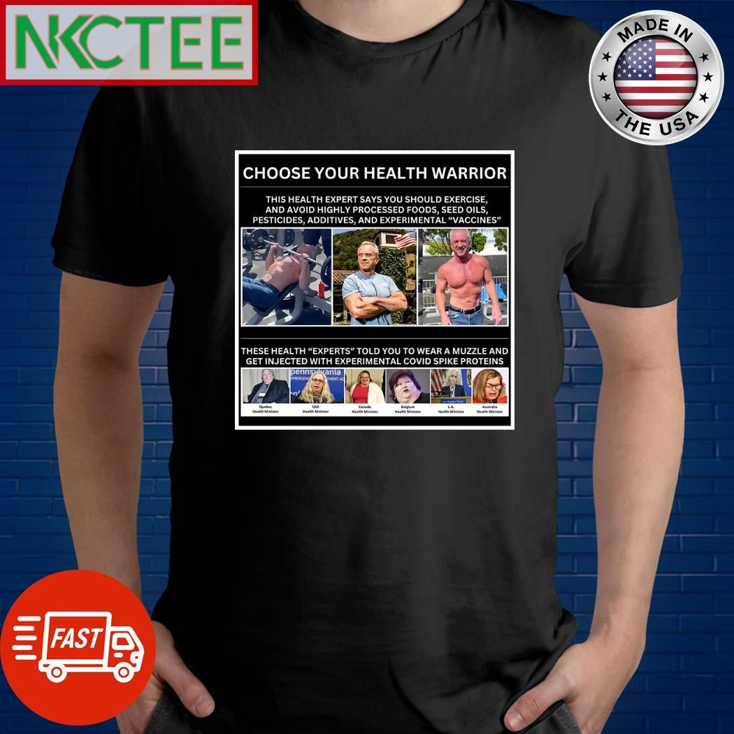 Choose Your Health Warrior Robert F. Kennedy Jr. shirt