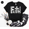 Christian Shirt, Bible Verse T-Shirt, Religious Outfit, Retro Faith T Shirt, Christian Cross Graphic Tees, Genderneutral...