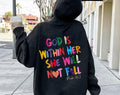 Christian Sweatshirt,God Is Within Her She Will Not Fall Sweat,Christian Bible Verse Sweatshirt,Easter Religious...