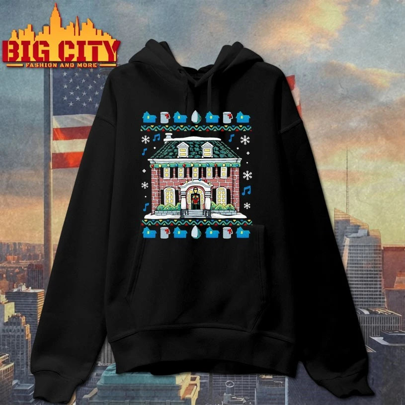 Christmas Alone home ugly christmas 2025 shirt