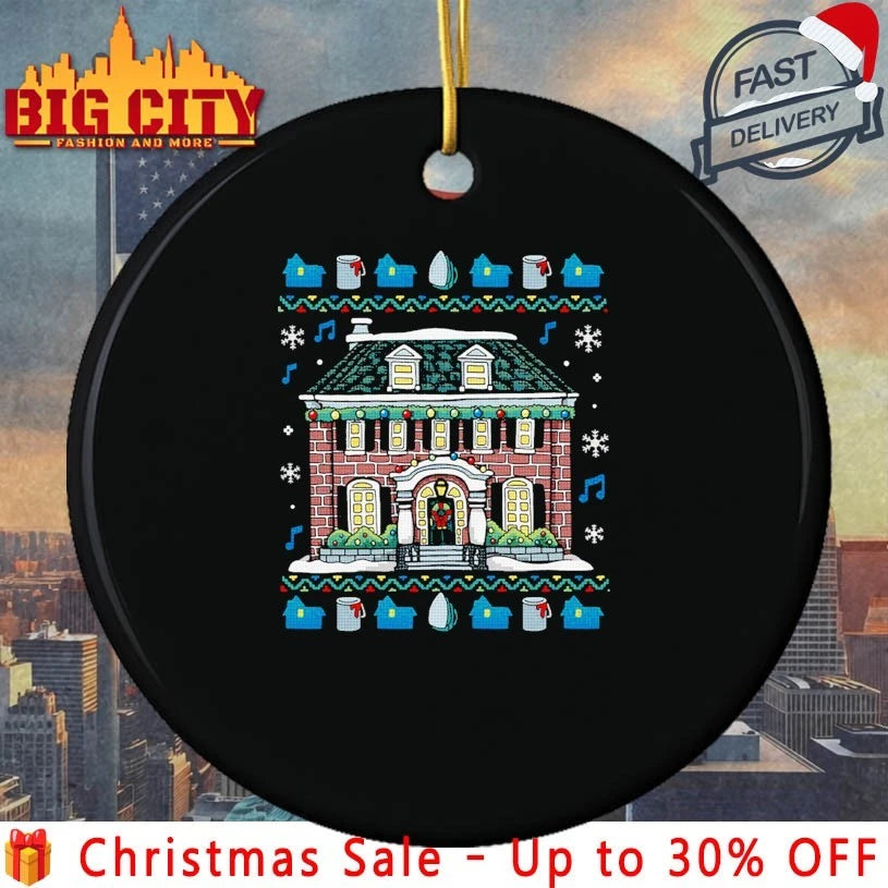 Christmas Alone home ugly christmas 2025 shirt