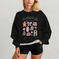 Christmas Bookish Tee, All Booked For Christmas Sweatshirt for Book Lovers - Pullover, Fabric Hoodie | PureTeeCo.com