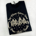 Christmas Circle Sweatshirt T-Shirts, Hoodie | PureTeeCo.com