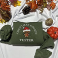 Christmas Cookie Baker Gingerbread Embroidered sweatshirt; Holiday crewneck T-Shirts, Hoodie | PureTeeCo.com