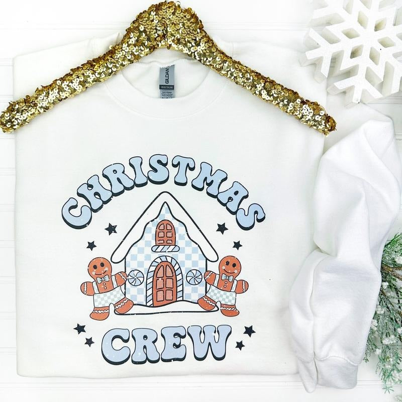 Christmas Crew Sweatshirt T-Shirts, Hoodie | PureTeeCo.com