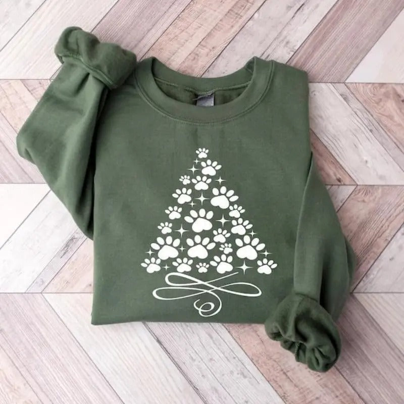 Christmas Dog Sweatshirt, Hoodie, T