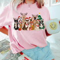 Christmas Dogs Shirt, Dog Lover Christmas Shirt, Holiday Shirt, Christmas Dog Gift, Cute Gift for Dog Lover, Dog Mom...