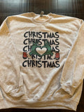 Christmas Love Grinch Sweatshirt Ash Gray T-Shirts, Hoodie | PureTeeCo.com