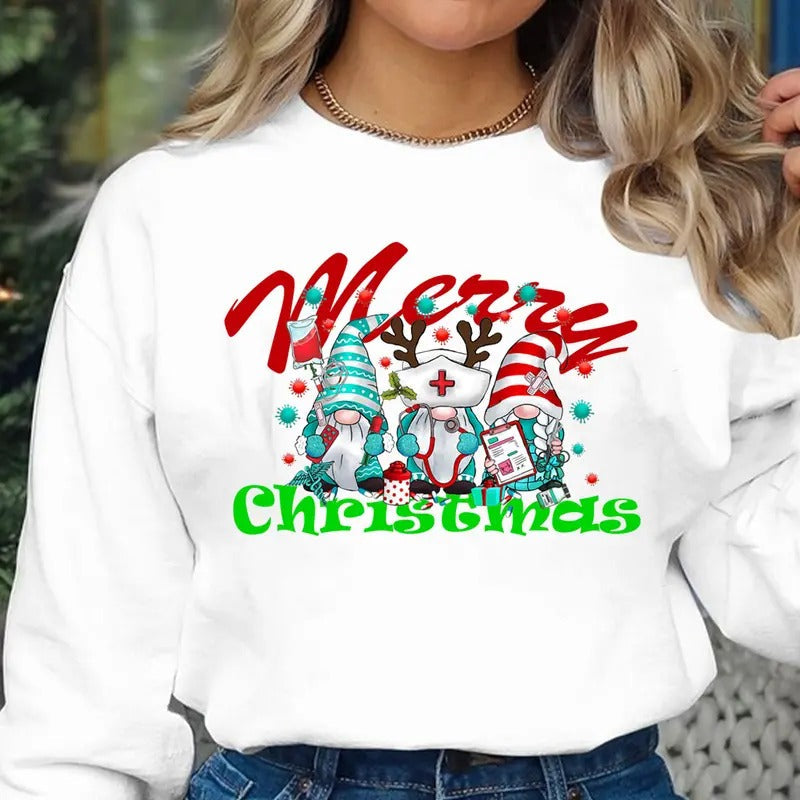 Christmas Nurse Shirt, Registered Nurse Holiday Shirt, RN Festive Shirt, Registered Nurse Christmas Gift, Nurse Gift,...
