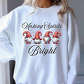 Christmas Past Sweatshirt, Hitchhiking Ghosts Christmas Sweatshirt, Making Spirits Bright Christmas Shirt, Hauted Mansion...