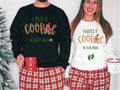 Christmas Pregnancy Cookie Sweatshirt, Mommy To Be Shirt, New Dad Shirt, Christmas Pregnancy Reveal Sweatshirt, ...
