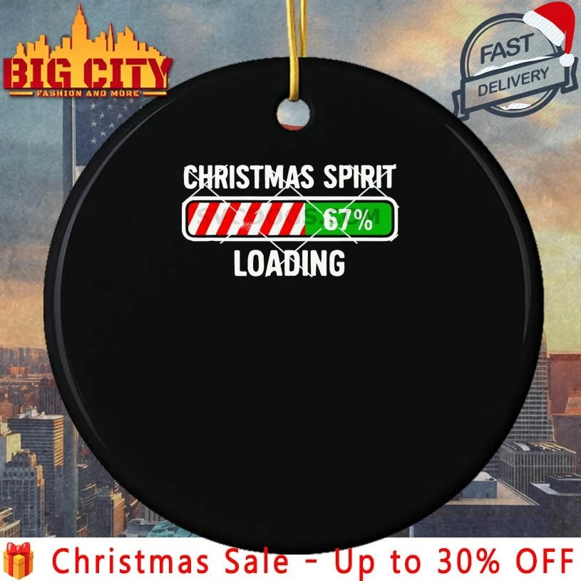 Christmas Spirit Loading 67 % shirt