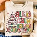 Christmas Teacher Shirt, Teacher Coquette Christmas Sweatshirt, Iridescent Xmas Tree Shirt, Trendy Christmas, Retro...