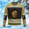 Christmas In Texas Leatherface Don’t Mess With Christmas Ugly Sweater