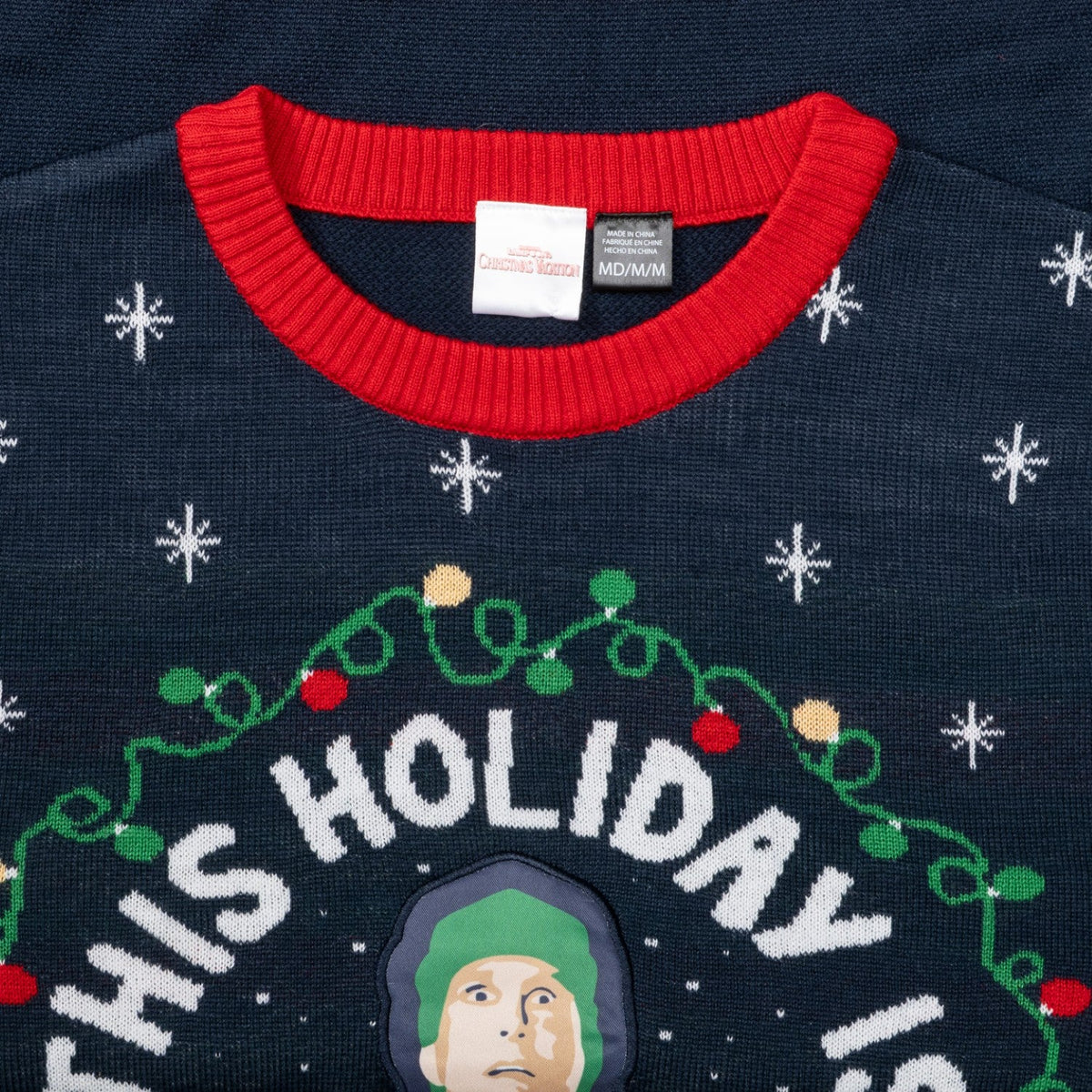 Christmas Vacation Clark This Holiday is Gonna Be Lit Ugly Christmas Sweater