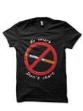 Be smart. Donâ€™t start. Black T-Shirt Hoodie, Sweatshirt | PureTeeCo.com