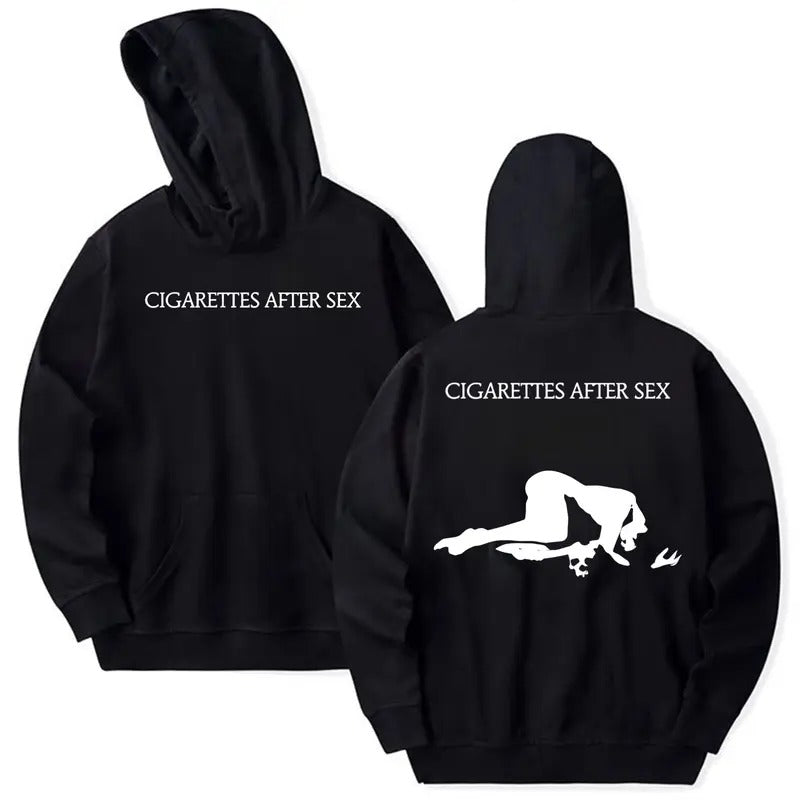 Cigaretts After Inspired 2 Sides Hoodie, Alternative Band Tee, Indie Band Merch, Unisex Sweater Pullover Tee Sweatshirt
