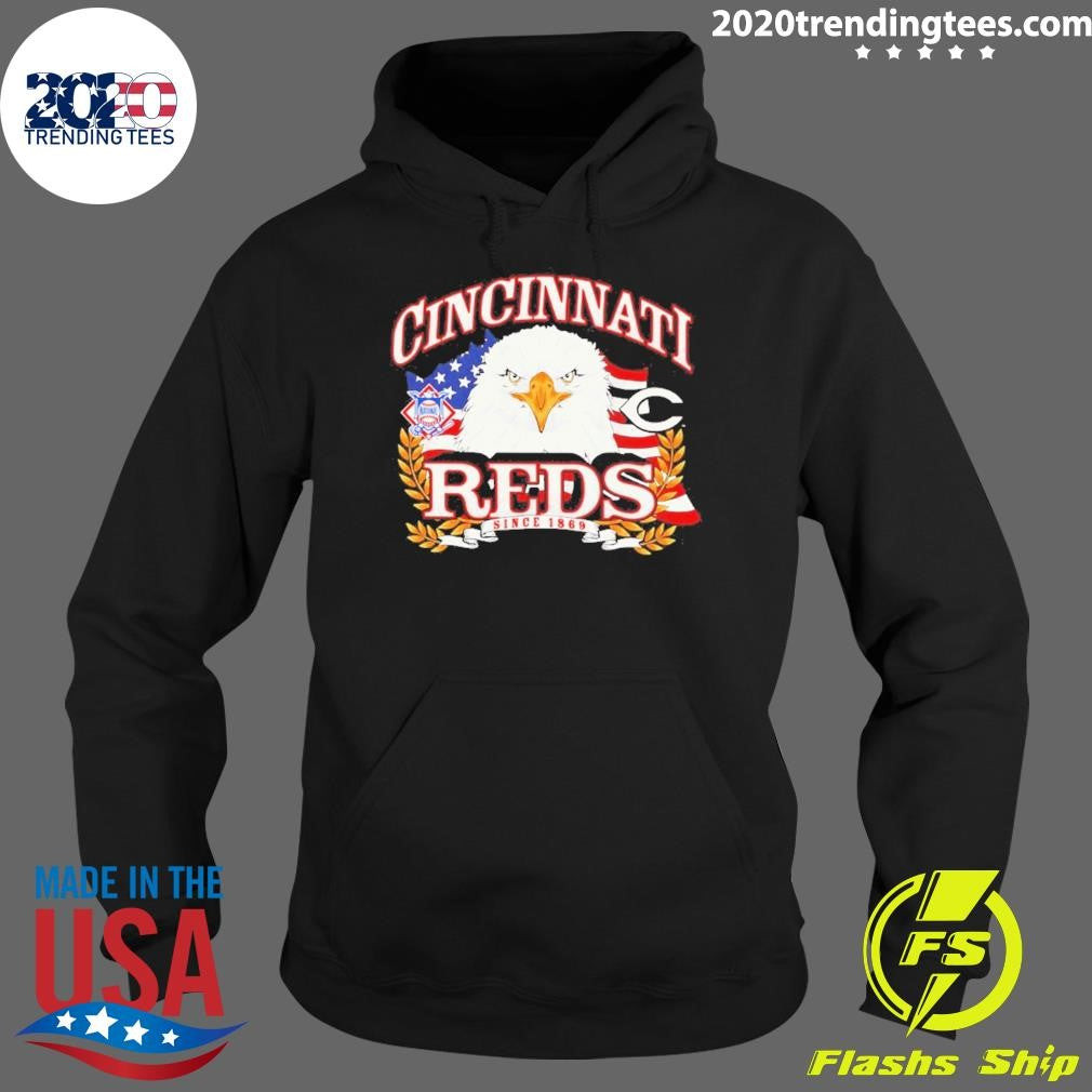 Cincinnati Reds Celebrating America’s 250th National League Eagle Shirt