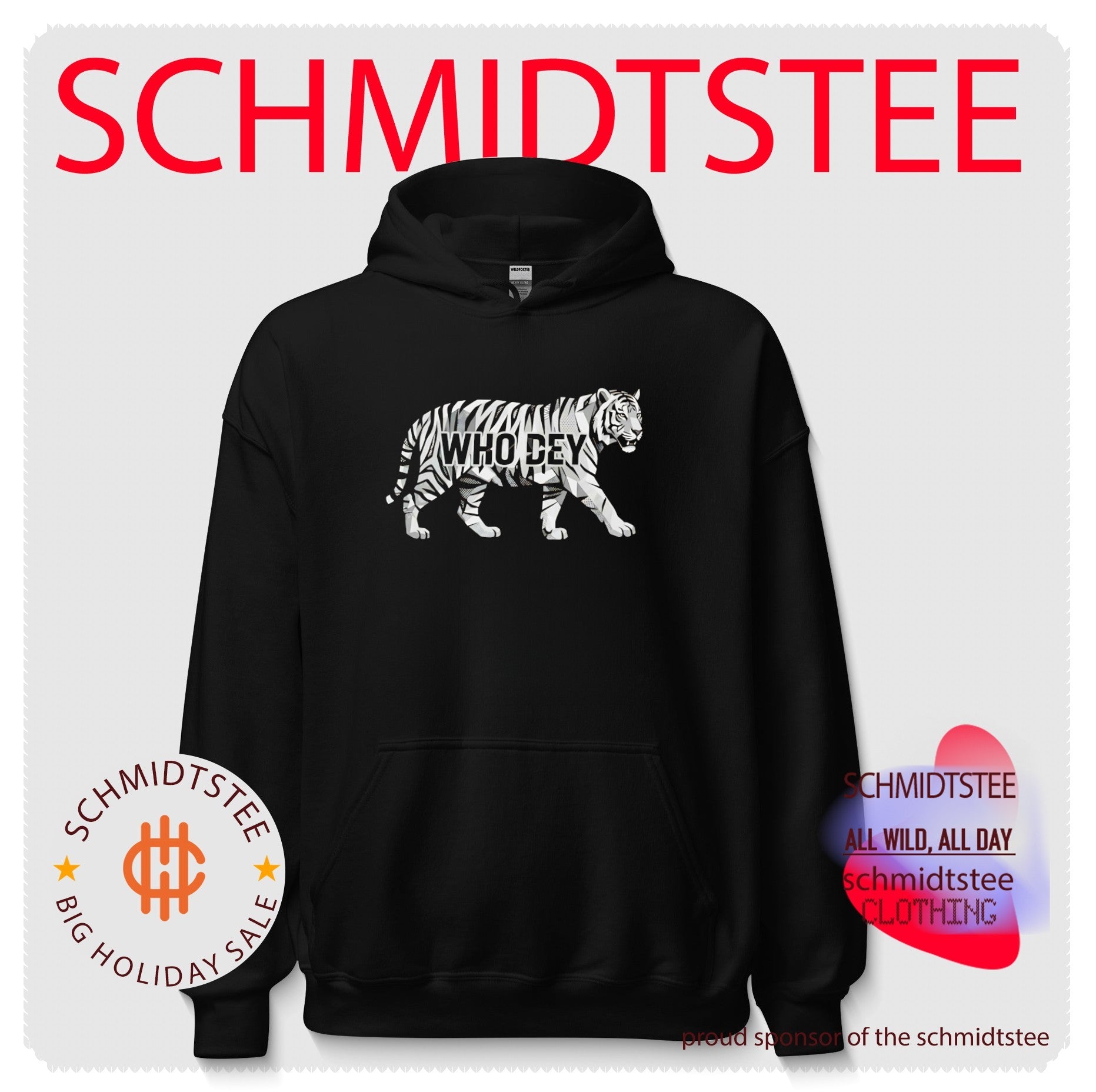 Cincinnati Tiger Pride Who Dey shirt