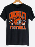 Cincinnati Football Graphic Tee Hoodie, Sweatshirt | PureTeeCo.com (Image 1)