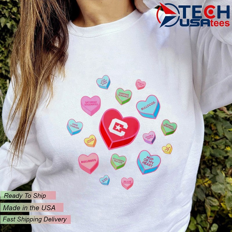 Citadel Bulldogs Sweet Talk Valentine’s Day shirt