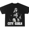 City Girls T Shirt, City Girls Rap Hip Hop 90s, Twerkulator Yung Miami and JT Shirt, Music 90s Fan Tour Shirt Hoodie,...