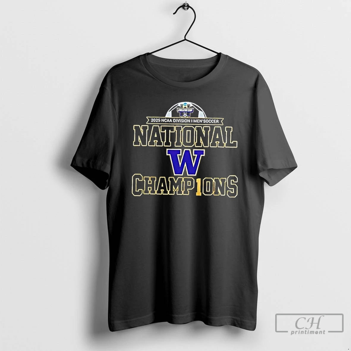 Classic 2025 Ncaa Division I Mens Soccer Washington Huskies National Champions T-Shirts, Hoodie, Sweatshirt | PureTeeCo.com