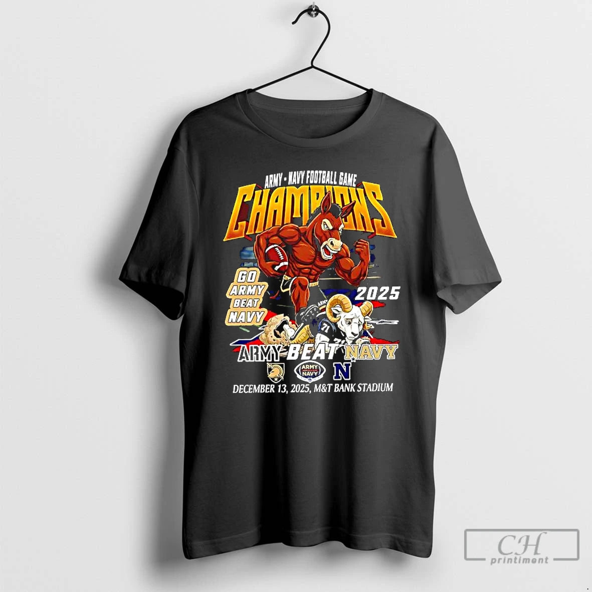 Classic Army Navy Football Game In 2025 Mascot Beat T-Shirts, Hoodie, Sweatshirt | PureTeeCo.com