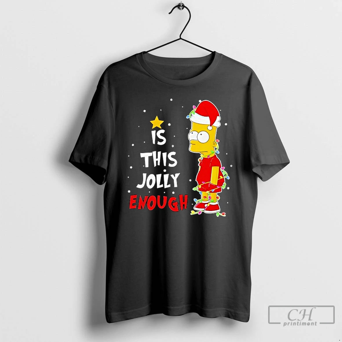 Classic Bart Simpson Christmas This Jolly T-Shirts, Hoodie, Sweatshirt | PureTeeCo.com