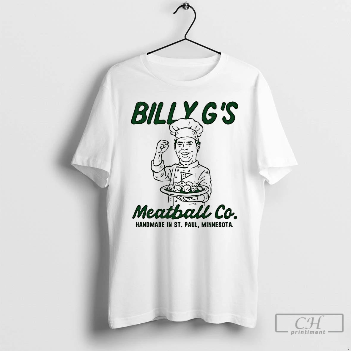 Classic Billy Gs Meatball Co Minnesota T-Shirts, Hoodie, Sweatshirt | PureTeeCo.com