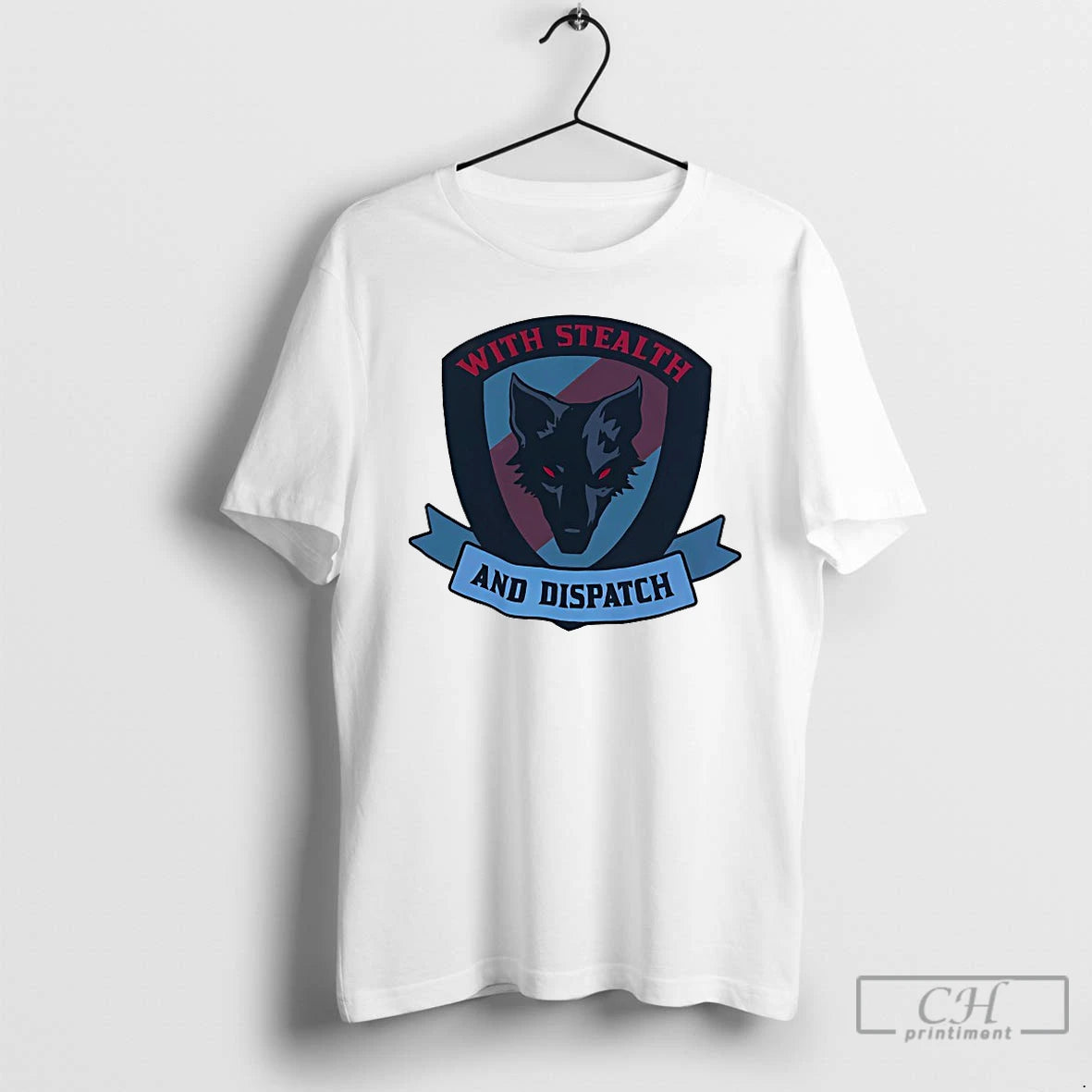 Classic Black Dog With Stealth And Dispatch T-Shirts, Hoodie, Sweatshirt | PureTeeCo.com