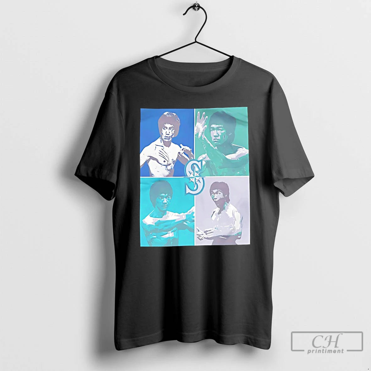 Classic Bruce Lee Seattle Mariners Retro T-Shirts, Hoodie, Sweatshirt | PureTeeCo.com