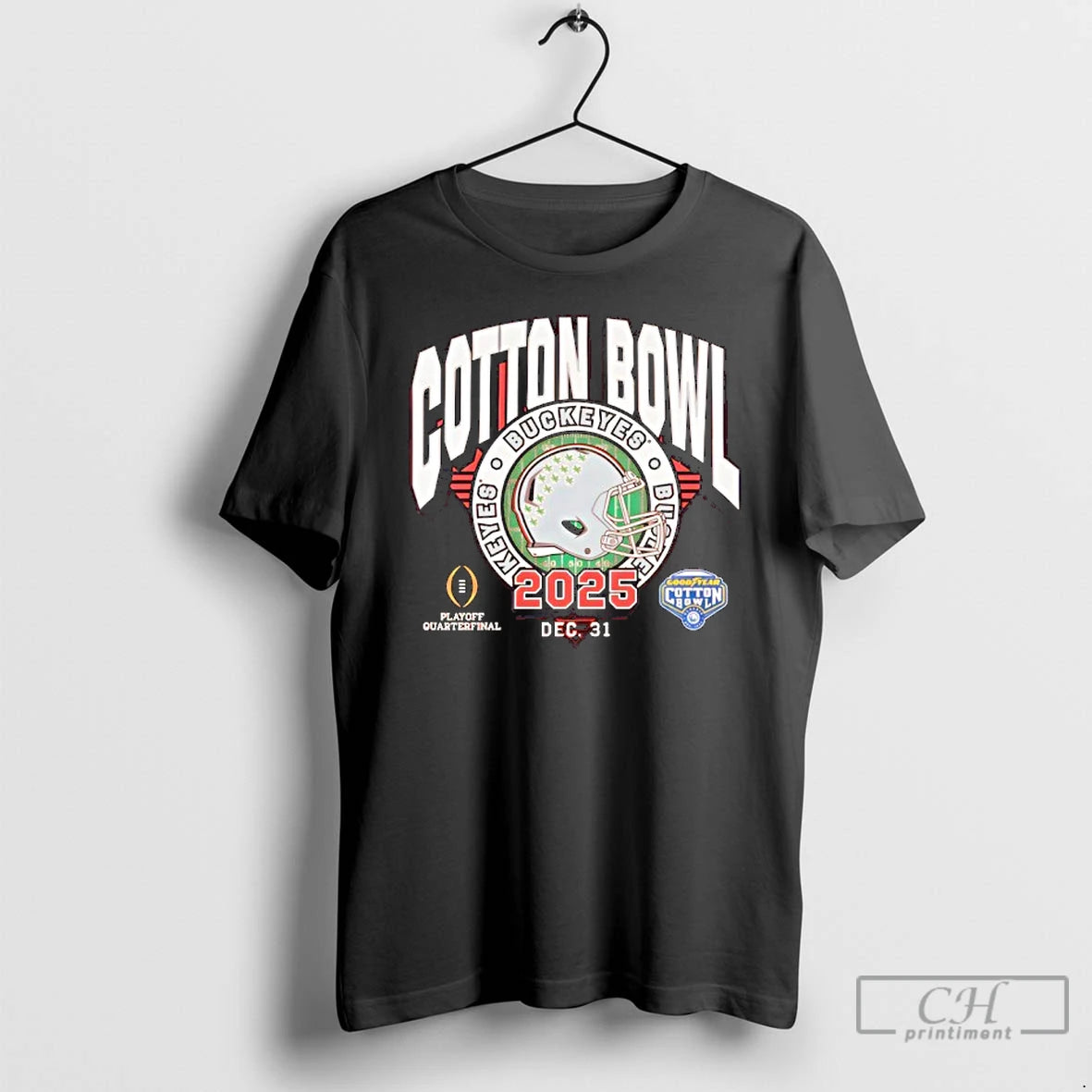 Classic Buckeyes Goodyear Cotton Bowl Classic 2025 T-Shirts, Hoodie, Sweatshirt | PureTeeCo.com